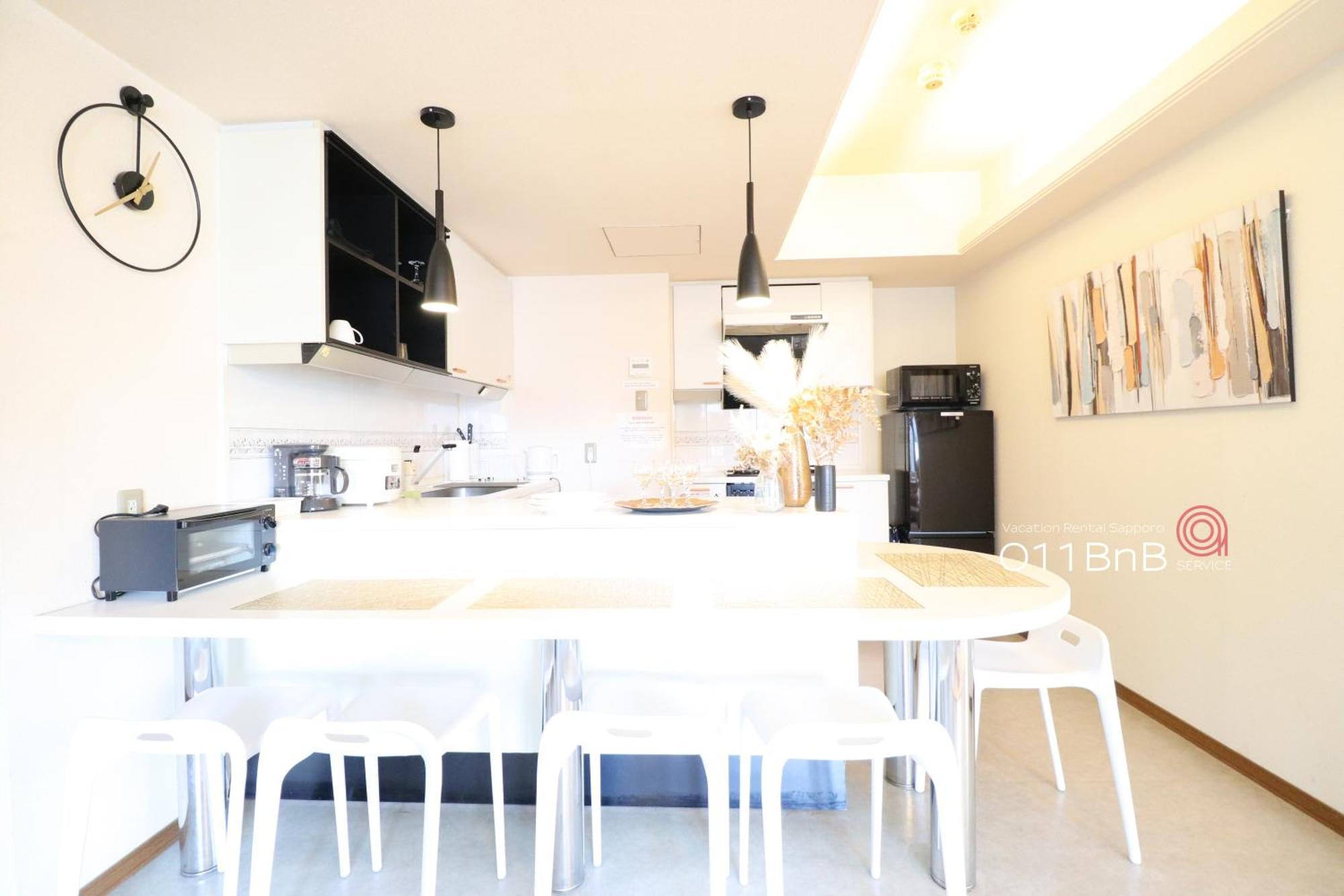 Nk Bld4F Sapporo 3Ldk 3Br 1 Floor 1 Room Esterno foto